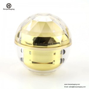 HXL216A Okrągły pusty słoik kosmetyczny Podwójny pojemnik na słoik do pielęgnacji skóry