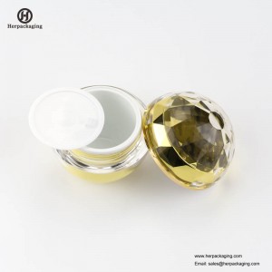 HXL216A Okrągły pusty słoik kosmetyczny Podwójny pojemnik na słoik do pielęgnacji skóry