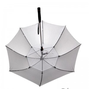27-calowy parasol wentylatorowy z powłoką srebrną UPF 50+ UV