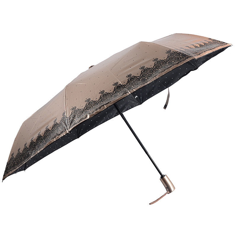 wiatroodporny projekt fotograficzny na zamówienie 3-krotnie składany parasol z funkcją automatycznego otwierania i automatycznego zamykania