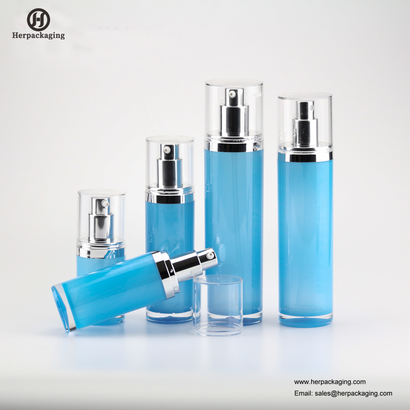 HXL312 Pusty akrylowy krem ​​bezpowietrzny i pojemnik na kosmetyki do opakowań kosmetycznych