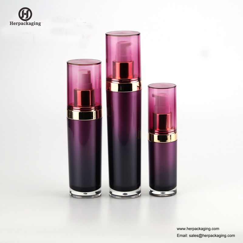 HXL313 Pusty akrylowy krem ​​bezpowietrzny i pojemnik na kosmetyki do opakowań kosmetycznych