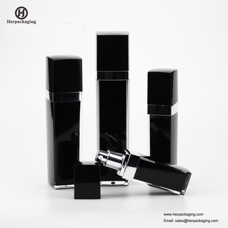 HXL314 Pusty akrylowy krem ​​bezpowietrzny i pojemnik na kosmetyki do opakowań kosmetycznych