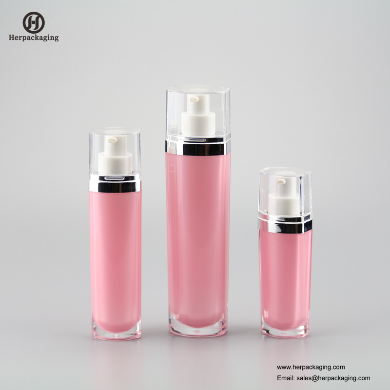 HXL322 Pusty akrylowy krem ​​bezpowietrzny i pojemnik na kosmetyki do opakowań kosmetycznych