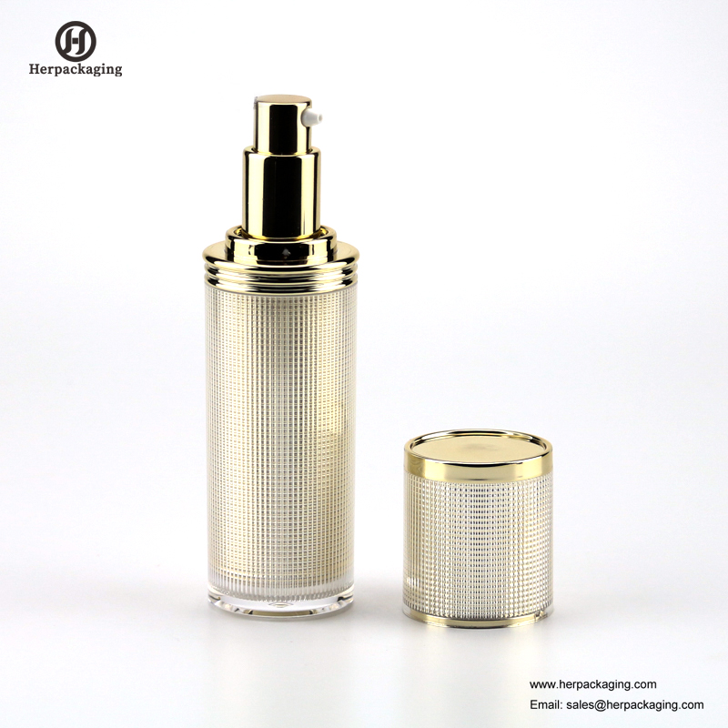 HXL329 Pusty akrylowy krem ​​bezpowietrzny i pojemnik na kosmetyki do opakowań kosmetycznych