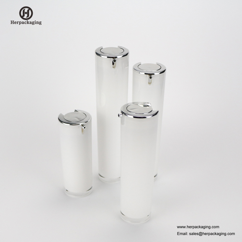HXL413 Pusty akrylowy krem ​​bezpowietrzny i pojemnik na kosmetyki do opakowań kosmetycznych
