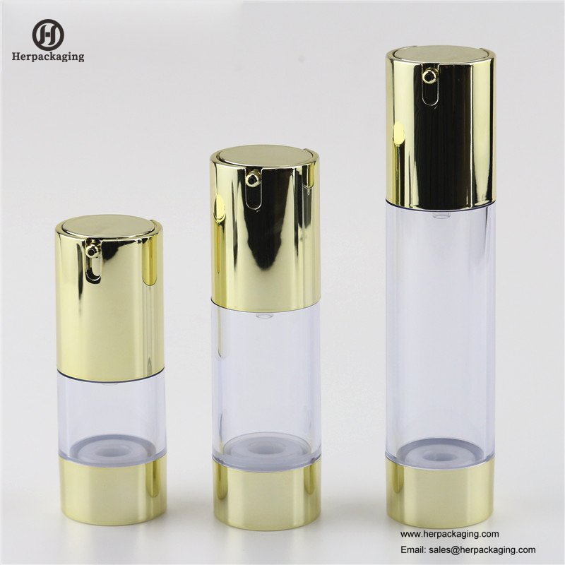 HXL421 Pusty akrylowy krem ​​bezpowietrzny i pojemnik na kosmetyki do opakowań kosmetycznych