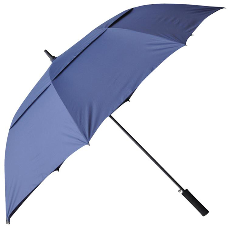 Automatyczny parasol otwarty z dwuwarstwowym parasolem golfowym z nadrukiem niestandardowym