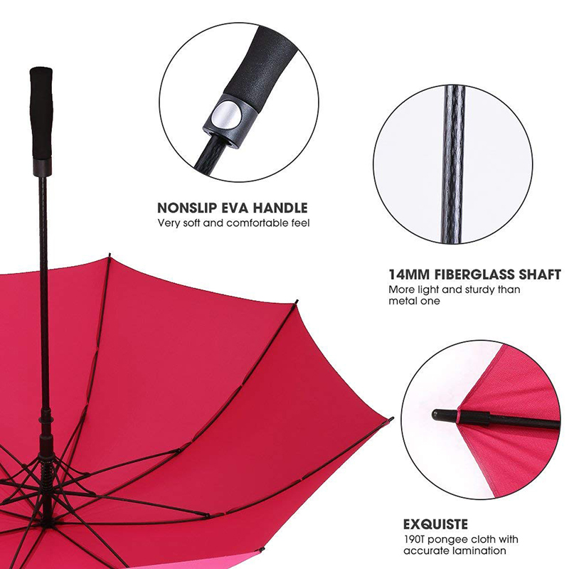 27-calowy parasol golfowy Parasol z uchwytem EVA Parasol golfowy