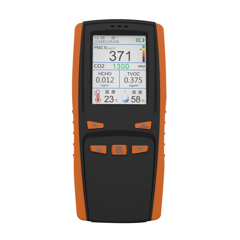 Przenośny detektor Miernik CO2 gazu DM509 System monitorowania jakości powietrza Detektor pyłu PM2.5