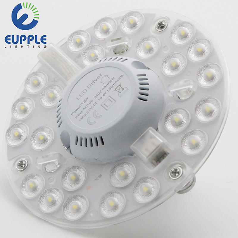 Nowość !! TUV SAA CE CB DIY magnes 110lm / w okrągły panel smd led 2400lm 1800lm 1200lm 2835 SMD 24 watt 18 watt 12 watt panel led