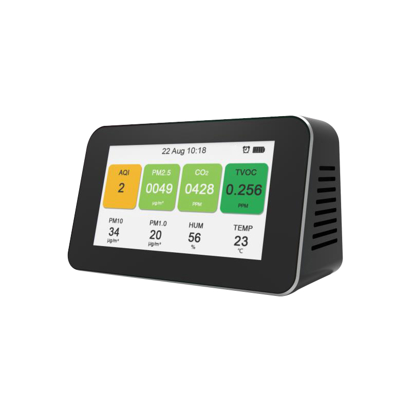 Tester jakości powietrza Przenośny laserowy detektor PM2.5 Inteligentny monitor do domowego samochodu biurowego