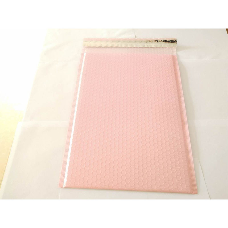 50 fabrycznie hurtowych niestandardowych drukowanych różowych kolorowych torebek bąbelkowych z tworzywa sztucznego Wyściełana koperta / metalik