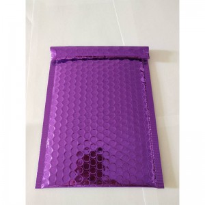 Najlepiej sprzedające się produkty Złota aluminiowa holograficzna koperta Metalowa folia Poly Mailer Bubble Foil Silver
