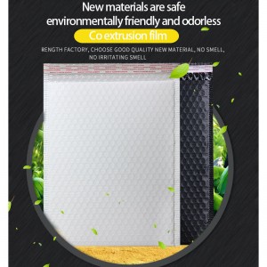 bańki pocztowe wyściełane torby pocztowe białe KraftBubble Mailers niestandardowe nadrukowane bąbelki wyściełane