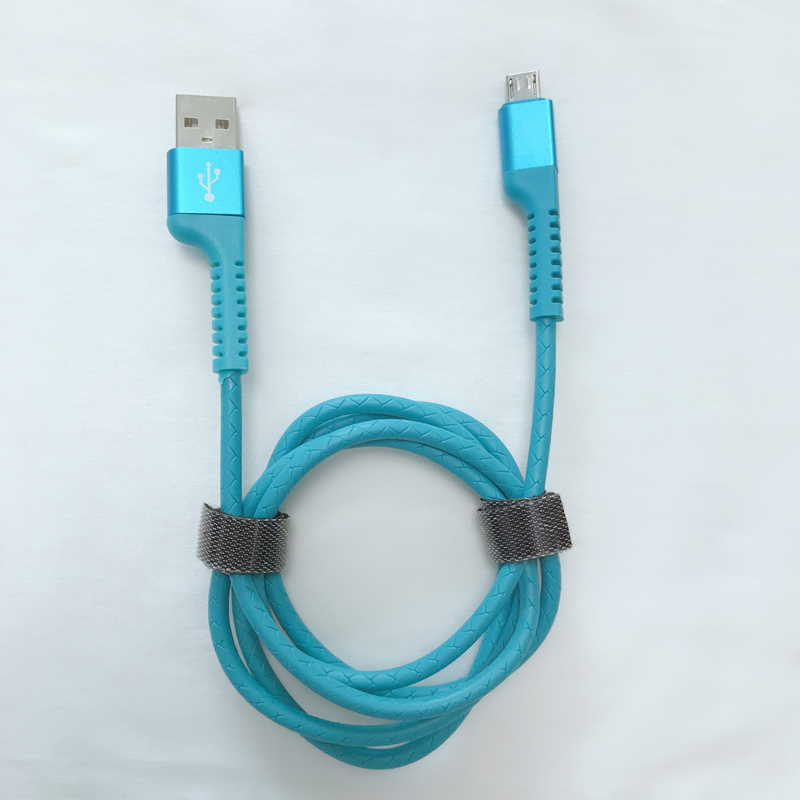 Szybkie ładowanie Okrągły kabel TPE USB do micro USB, typu C, błyskawiczne ładowanie i synchronizacja iPhone'a
