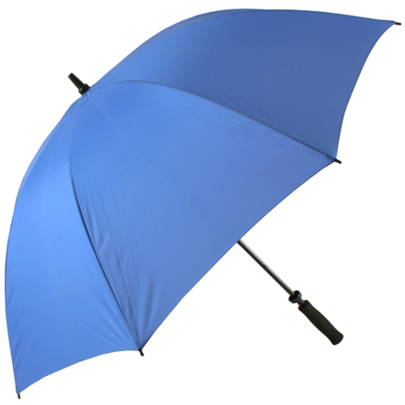 Najlepiej sprzedająca się wiatroodporna rama z włókna szklanego 2019 pongee ręcznie otwierany parasol golfowy
