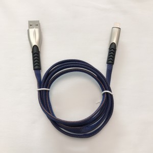 3.8A Pleciona szybka ładowarka Płaska obudowa ze stopu cynku Nieplącząca się Kabel do zginania Flex USB do micro USB, typu C, błyskawica do ładowania i synchronizacji