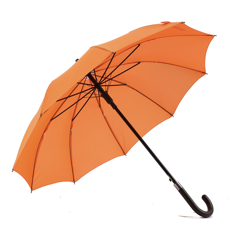 23-calowy parasol reklamowy z prostego koloru, z prostym plastikowym uchwytem