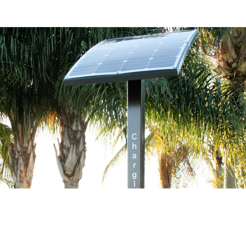 Stacja ładowania telefonów komórkowych Solar Power Dostosowany projekt Witamy