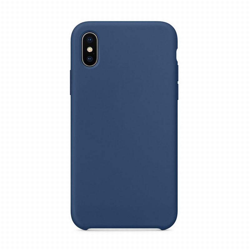 Silikonowe etui na telefon komórkowy do iPhone'a X XS MAX, silikonowe etui do iPhone'a 7