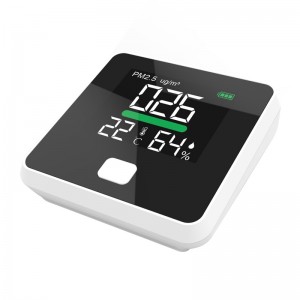 Gorąca sprzedaż 2019 PM2.5 Urządzenia wykrywające Jakość powietrza Detektor Temperatura Monitor jakości powietrza Wilgotność