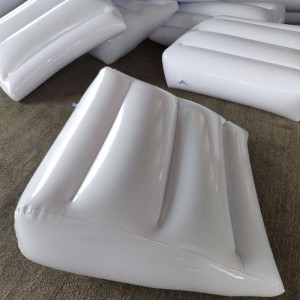 Poduszka / poduszka trójkątna nadmuchiwane łóżko białe