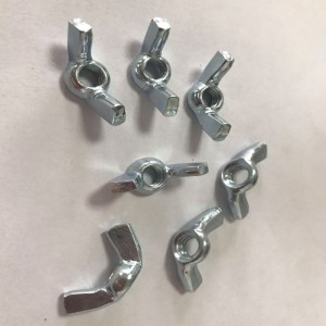 stalowa nakrętka motylkowa