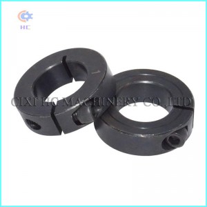 Kołnierz z pojedynczym dzielonym wałem