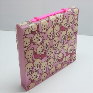 Niestandardowe plastikowe pudełko na teczki Torba na dokumenty Wiszące pudełko na teczki