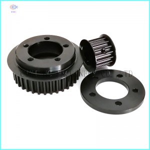 Małe koło pasowe i pasek do deskorolki elektrycznej