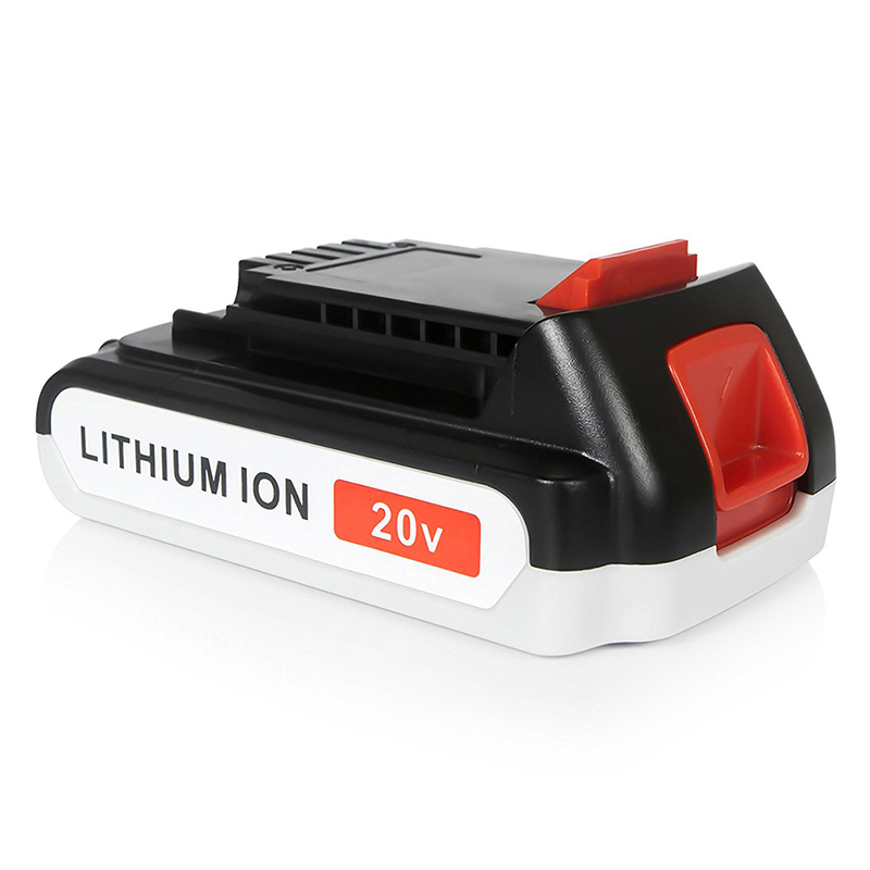 Wymienne akumulatory litowo-jonowe 1500 mAh 20 V do akumulatorów Black u0026 Decker LB20, LBX20, LBX4020, LB2X4020