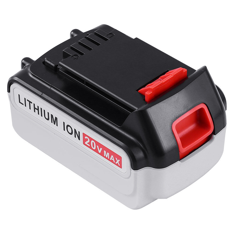 Do akumulatorów Black u0026 Decker LB20, LBX20, LBX4020, LB2X4020 Wymiana akumulatora litowo-jonowego 20 V 6000 mAh