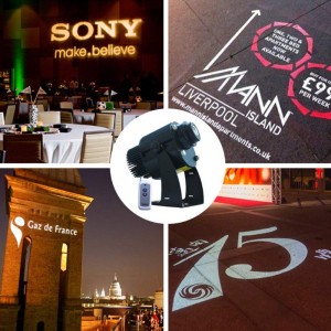 Oświetlenie projektora GOBO o wysokiej jasności do różnych zastosowań