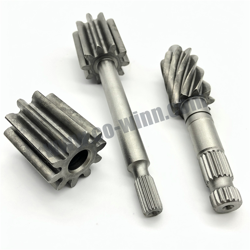 Dostosowana obróbka CNC Aluminiowy zębnik Części samochodowe Części zamienne Części posprzedażne