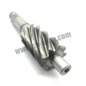 Indywidualna obróbka CNC Wałek zębaty ze stali nierdzewnej Części samochodowe Części zamienne Części posprzedażne