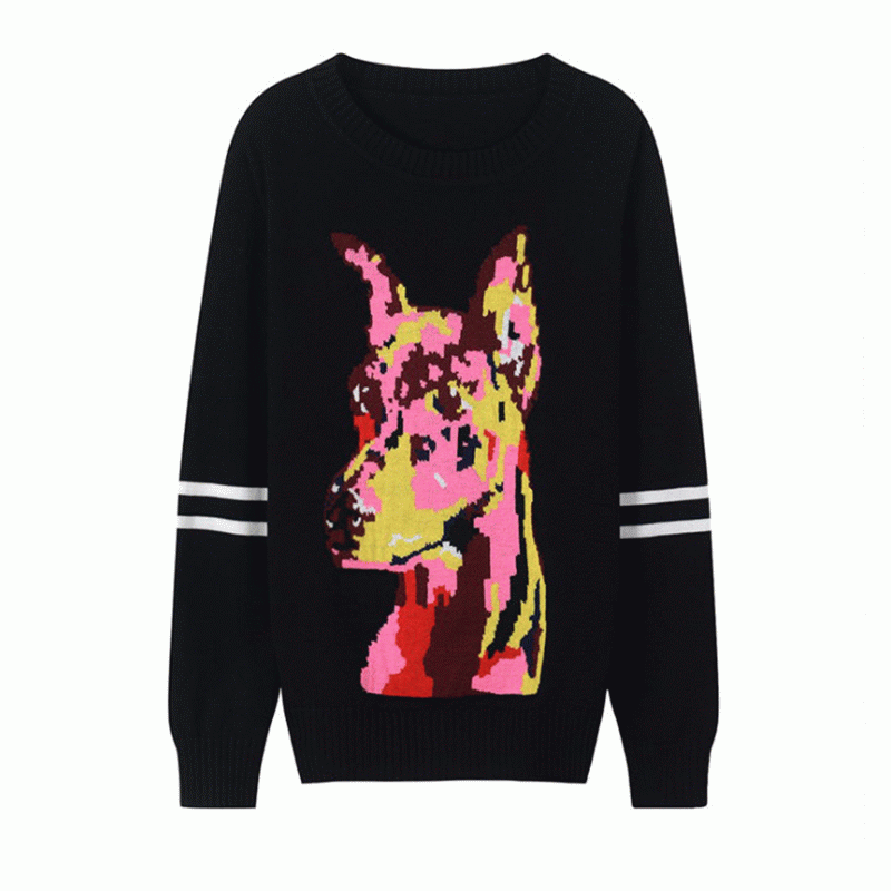 Damska bluza z kapturem Wolf Winter