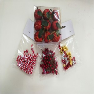 Akcesoria świąteczne Czerwona laska Ozdoba na imprezę