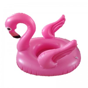 Inflatable Flamingo Boat Pool Float For Kids