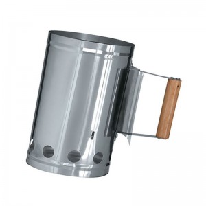 Rozrusznik kominowy węglowy ze stali nierdzewnej