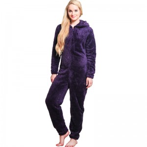 Piżama dla dorosłych Onesie Purple
