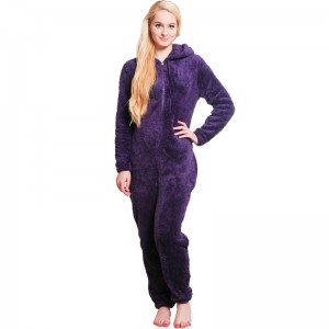 Piżama dla dorosłych Onesie Purple