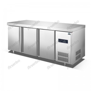 Luksusowy design podblatowy stół roboczy z wysokiej jakości komercyjnym wyposażeniem kuchennym