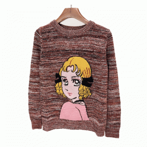 Sweter damski z dzianiny OEM i ODM na zamówienie Wełna Pretty Intarsia