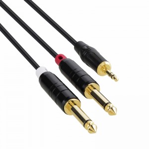 Kabel rozgałęźny 3,5 mm 1/8 \