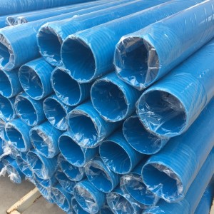 PVC 3-calowa rura wiertnicza z przyłączem gwintowym
