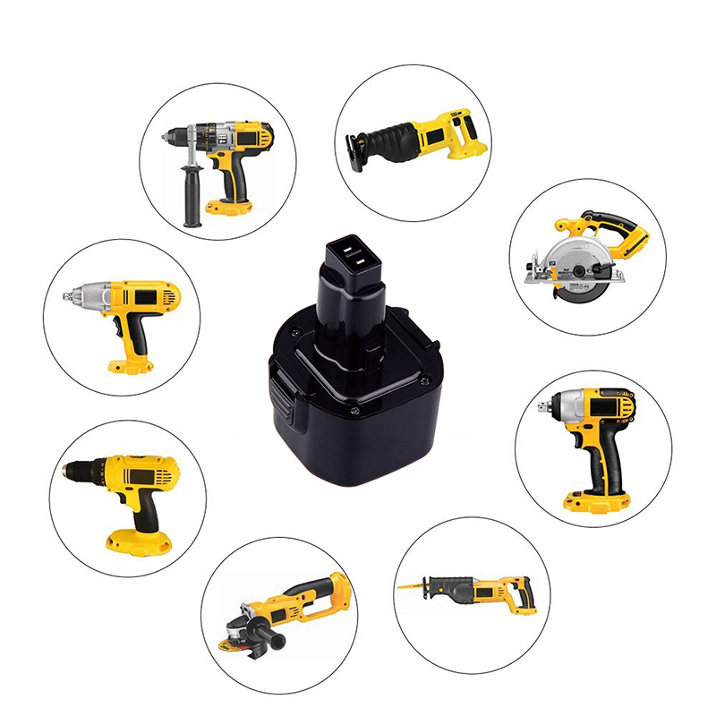 Akumulatory Ni-Cd 9,6V 1300 mAh do akumulatorów Dewalt DE9036, DE9061, DE9062