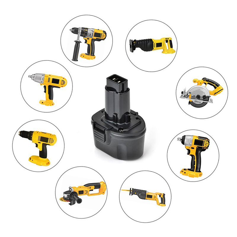 Ni-Cd 7.2V 1300mAh Akumulatorowa wiertarka do ogniw akumulatorowych do Dewalt DE9057, DE9085, DW9057