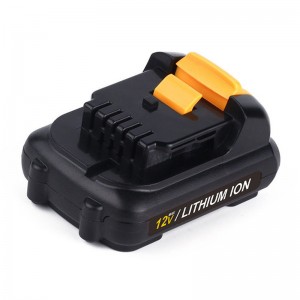 Akumulator litowo-jonowy 12V 2000 mAh do akumulatorów Dewalt DCB120, DCB121