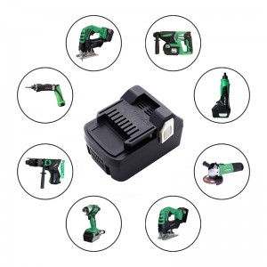Zamienne akumulatory litowo-jonowe 14,4 V 4000 mAh do elektronarzędzi Hitach BSL1430, BSL1440